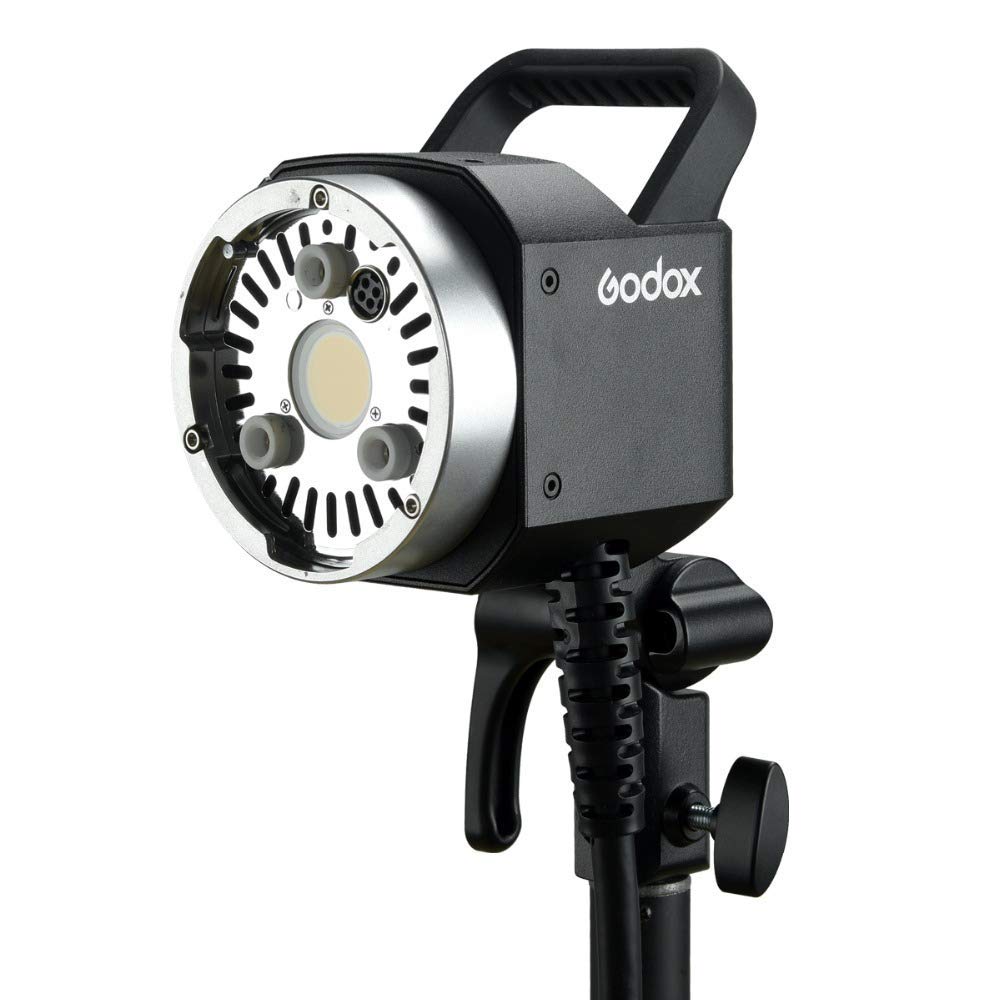 Godox Extension Flash Head for AD400Pro, Extend Power Cable for Godox AD400Pro Outdoor Flash Strobe, with Handheld Grip and Extra Light Head, Easy Install