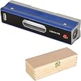 kimllier 8 Inch (200mm) Master Accurate Level Accuracy 0.02mm/m with Wooden Box Fit for Machinery Tool