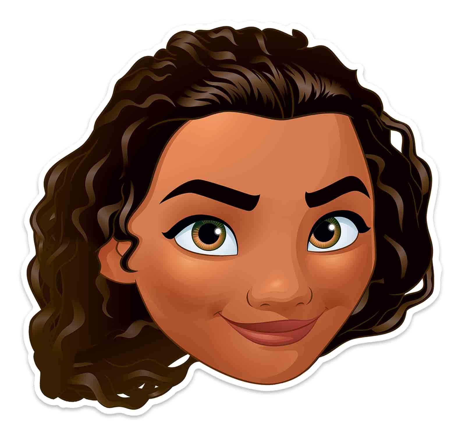 Moana Fun Face Mask for Children for Birthdays, Fans & Beauty & Moana Parties Great Talking Point