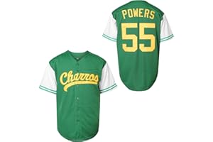 Kenny Powers 55 Jerseys Charros Eastbound and Down Myrtle Beach Mermen Movie Baseball Jersey for Men S-XXXL