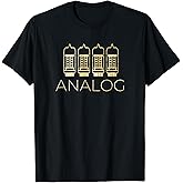 Retro Style Audiophile, Analog Tube Amp Music Gifts T-Shirt