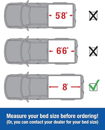 Amazon Com Tyger Auto T1 Soft Roll Up Truck Bed Tonneau Cover Compatible With 2019 2020 Chevy Silverado Gmc Sierra 1500 New Body Style 8 Bed Not Work With Factory Side Storage Box