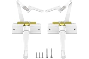 TAMIDN Split Arm Operator with Handle, Left and Right Hand Options, Compatible with Andersen A Series and 400 Series Perma-Shield Casement Windows from 1982 to 1995 White