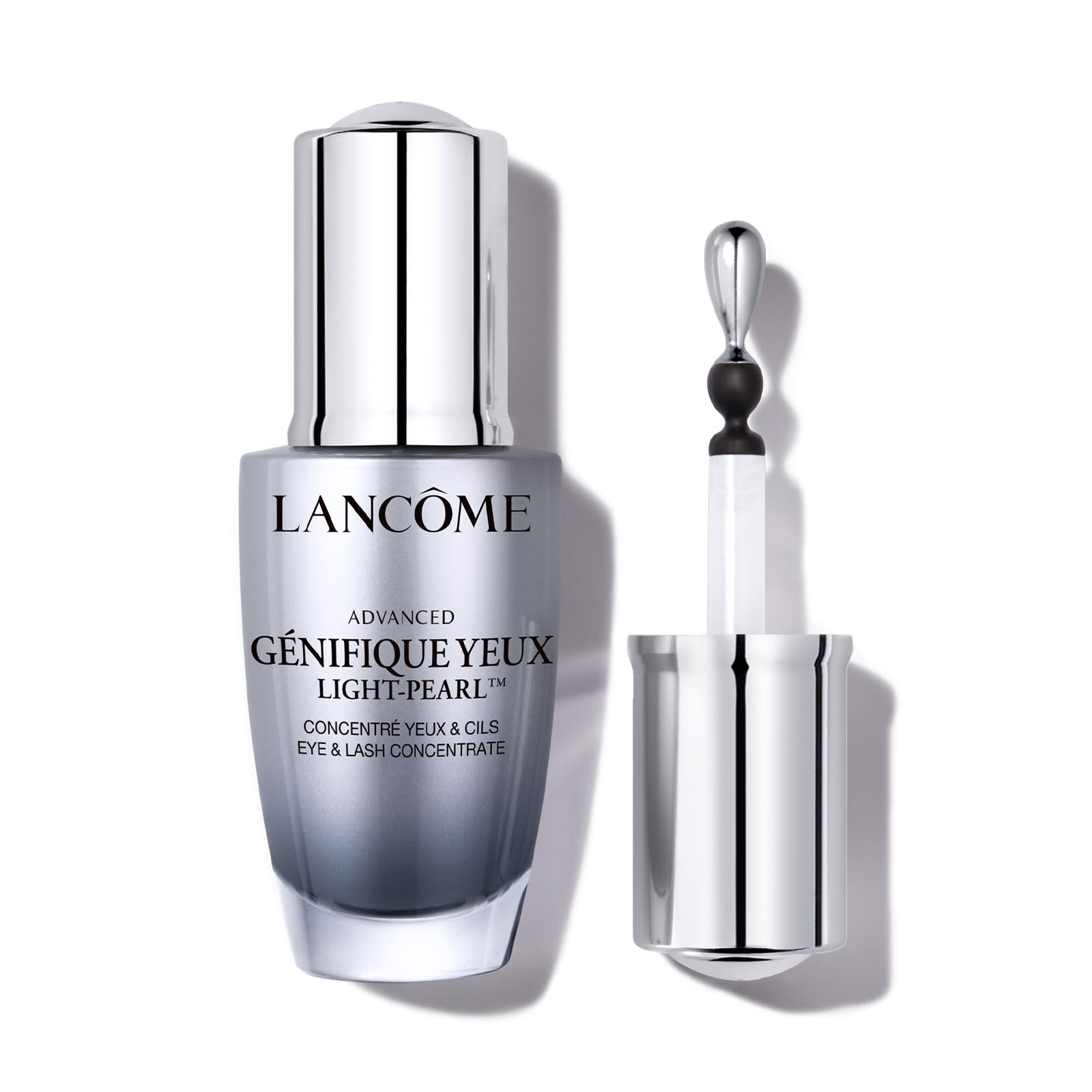 Lancôme Advanced Génifique Light Pearl Eye & Lash Serum – Re-Energises Eye Area, Smooths Lines & Fortifies Lashes, With Caffeine & Arginine