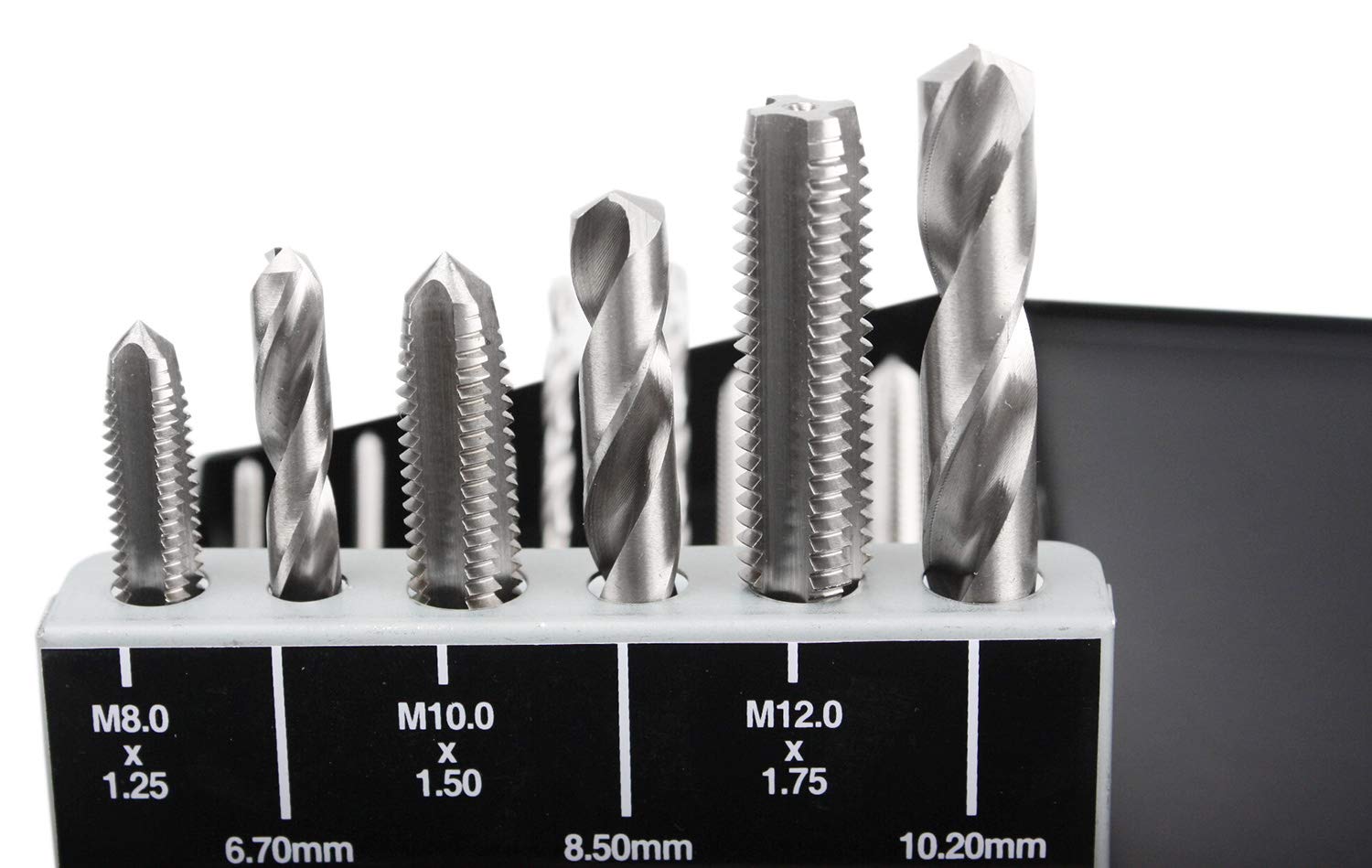 Accusize Industrial Tools 18 Pc Hss Tap and Drill Set, Metric, 0001-0052: Industrial & Scientific