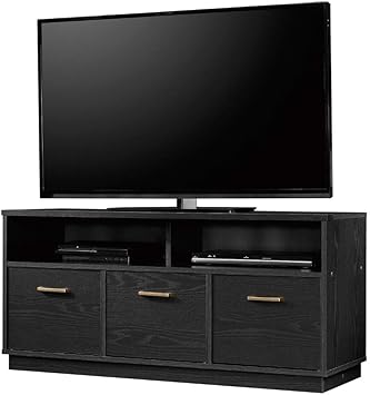 Amazon Com Bs Tv Console Stand Up To 50 Entertainment Center Media Storage Cabinet 3 Doors 2 Open Shelfs Organizer Audio Video Books Black Home Theater Living Room Playroom Ebook By Bada Shop