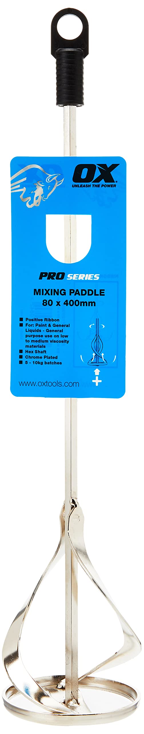 OX Pro Mixing Paddle - 80 x 400mm