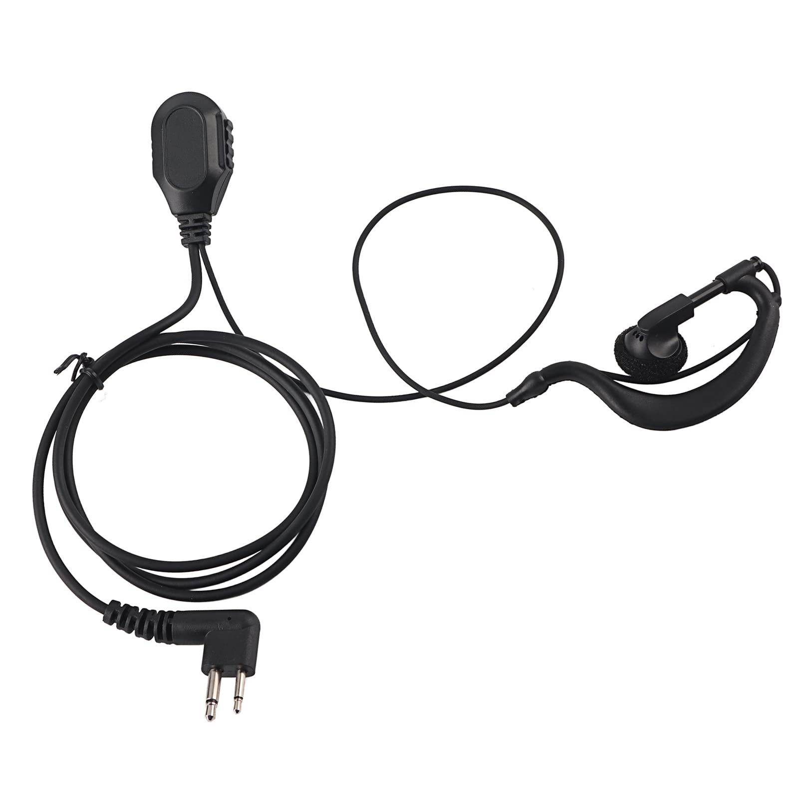 Earhanger Headset PTT Walkie Talkie G Shape Earpiece Ear Hooks for HYT Hytera TC-500, TC-518, TC-500S, TC-580, TC-446S, TC-600, TC-610, TC-620, TC-618, TC-700, PD500