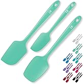 DI ORO Silicone Spatula Set - Rubber Kitchen Spatulas For Baking, Cooking, & Mixing - 600°F Heat-Resistant & BPA Free Silicone Scraper Spatulas For - View #6
