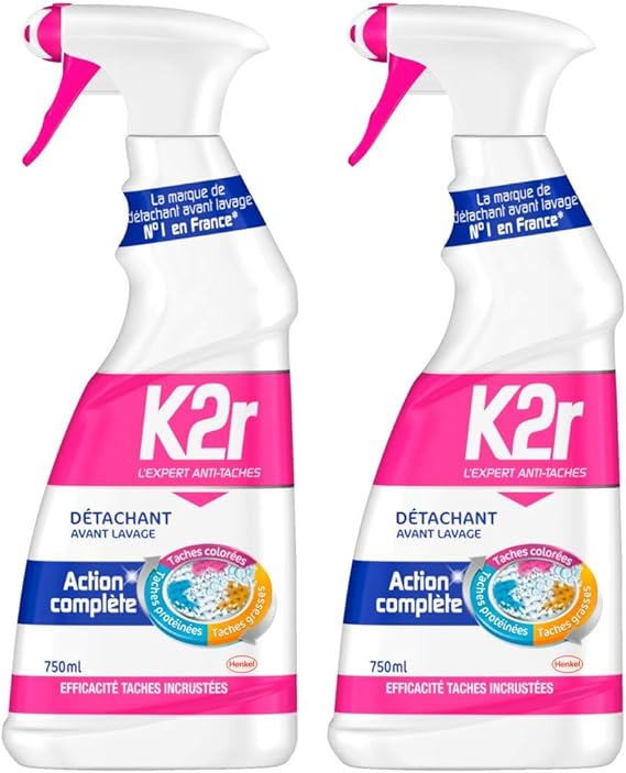 K2r prewash Stain Remover Spray Bottle 750ml Pack of 2 Amazon
