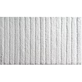 InterDesign Verto Rug, White, 34-Inch by 21-Inch