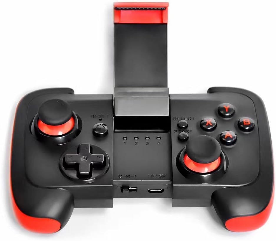 Wireless Gamepad, Proslife Vibration Wireless Game Controller with Clip for Android/IOS Smart Phones/Tablet/PC/PS3/Gear VR