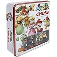 USAOPOLY Super Mario Chess Set | 32 Custom Scuplt Chesspiece Including Iconic Nintendo Characters Like Mario, Luigi, Peach, T