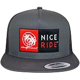 N-R Combo Charcoal Classic 6006 Snapback Trucker Baseball Hat