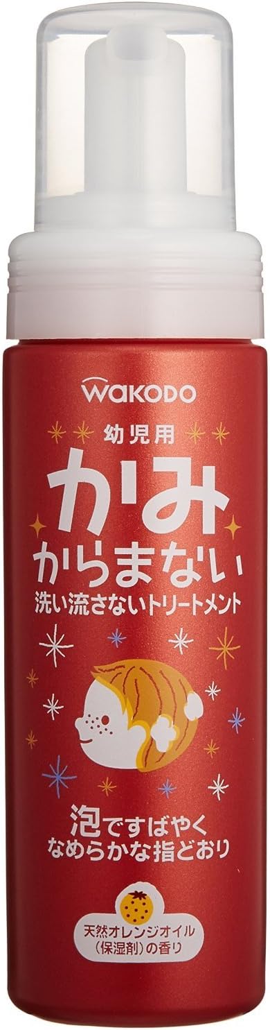 Baby Japan Wakodo Baby Hair Treatment Kamikaramanai 150ml (Green Tea Set)