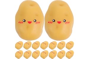 GALPADA 30pcs Mini Artificial Potatoes Potato Figurines for Home Decor Holiday Decorations Resin Ornaments for Crafts