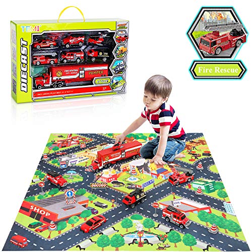 diecast emergency vehicle set