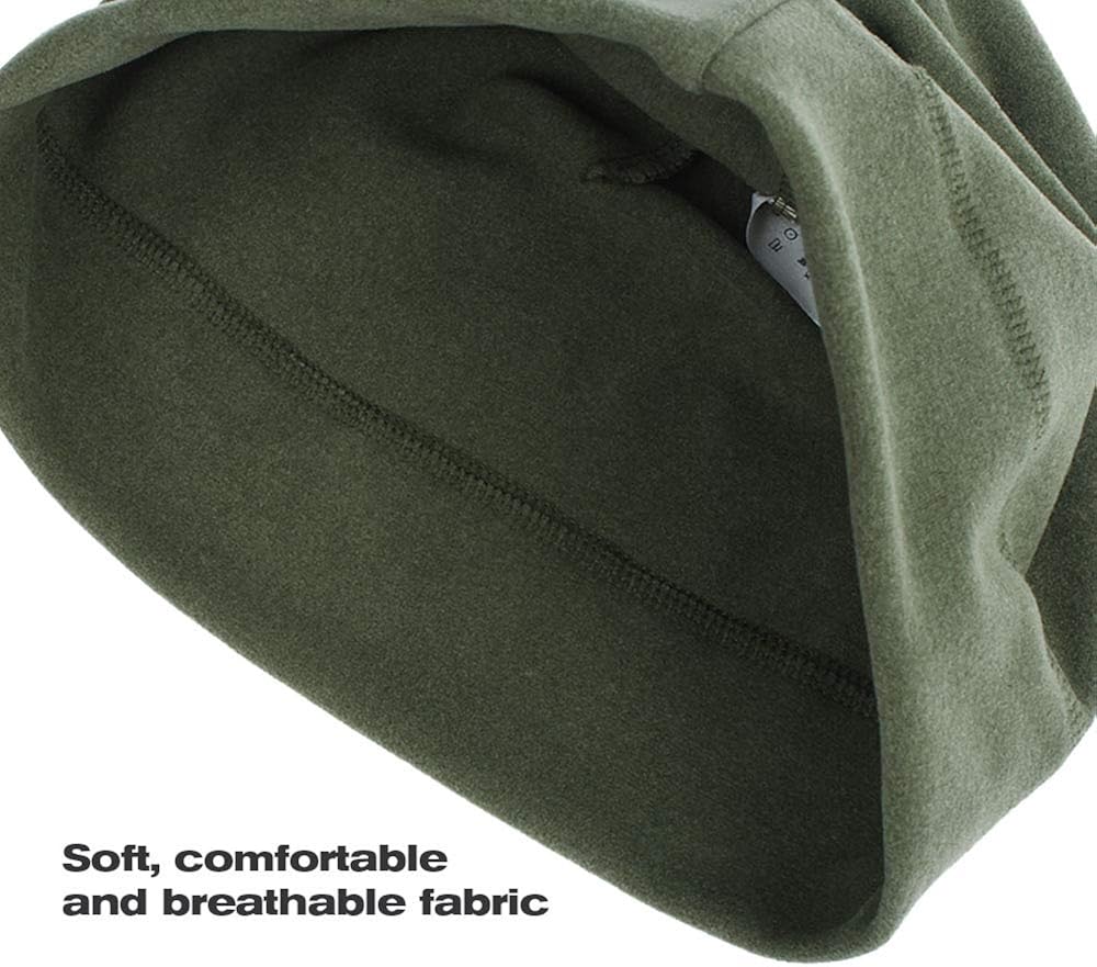 Skull Cap Helmet Liner for Men Sweat Wicking Cycling Hat Winter Beanie Hat for Running Skiing Fit Under Helmets 2 Pack: Clothing