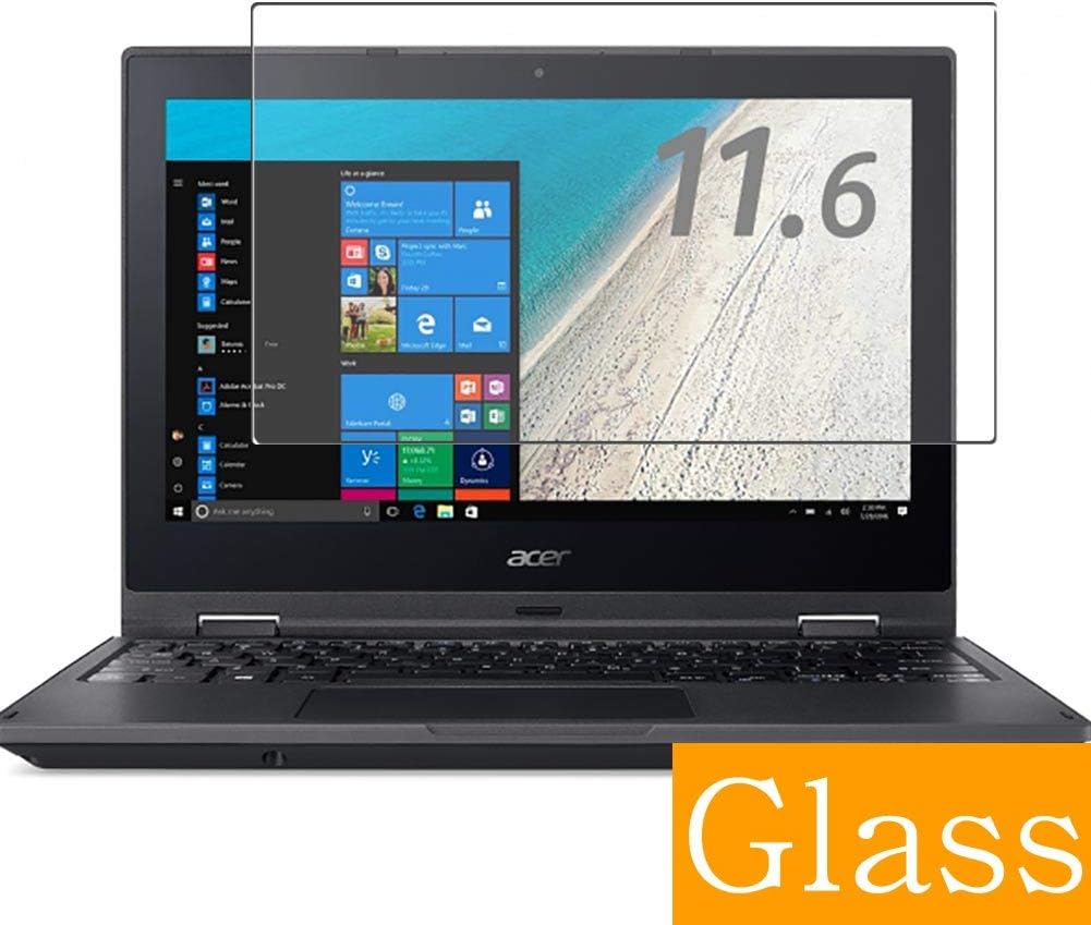 Synvy Tempered Glass Screen Protector for Acer TravelMate Spin B1 TMB118G2R-F14Q / N14P 11.6" Visible Area 9H Protective Screen Film Protectors (Not Full Coverage)
