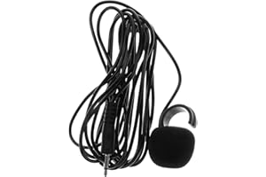 LALADEFIEE Instrument Pickup Microphone for Flute Ocarina and Harmonicas Clip Design Long Wire Portable and Convenient for St