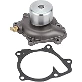 Heavy Duty Engine Water Pump RE518520 RE545572 Replacement for John Deere PowerTech 2.4L 4024 Engine 4120 4320 4520 4720 Tractor Skid Steer Cooling System