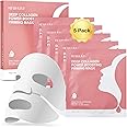 Kewhunt Deep Collagen Face Mask Overnight, Collagen Mask Real Deep Mask, Hydrating Hydrogel Mask with Low Molecular Collagen for Firming, Elasticity, Pore Minimizing 40g x 5ea