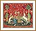 Orenco Originals Taste Panel from The Lady The Unicorn Tapestries Counted Cross Stitch Pattern