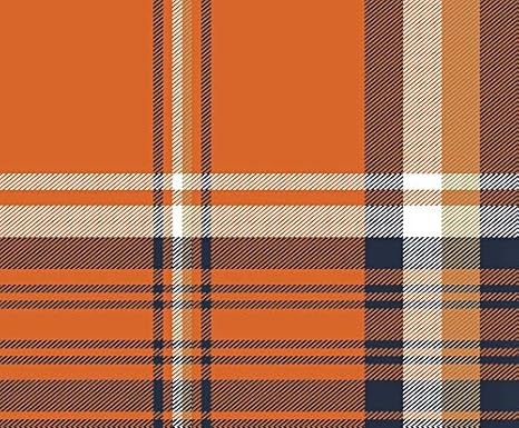 orange tartan kilt