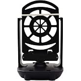 Phone Swing Step Counter Pedometer Compatible with Poke Ball Plus, Pedometer, (High Silent Version) (USB Cable)(Support 2 Phones) [Black]