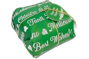 GOODSCIOUS Chiostro di Saronno Pistachio Panettone Italian Cake - Traditional Italian Bread - Premium Panettone Bread Italian - Italian Fresh Bread - Fruit Cakes for Christmas Italian (Pistachio, 17.6 oz)