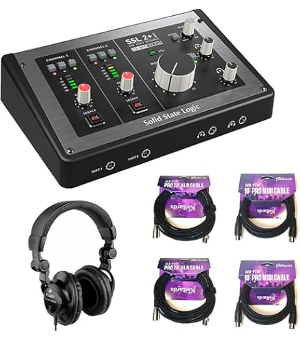Amazon.com: Solid State Logic SSL 2 MKII - 2x2 USB Audio Interface