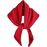 TYATVS Knit Triangle Scarf for Women Knitted Head Scarf Y2k Bandana Fisherman Downtown Girl Aesthetic Accessories