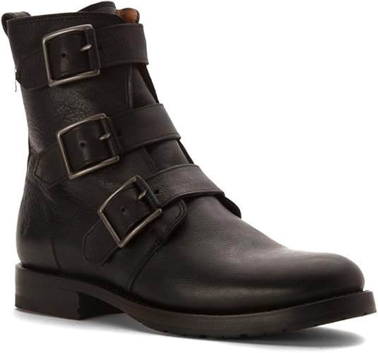 frye natalie triple buckle