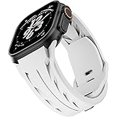 Sports Silicone Band Compatible with Apple Watch Ultra 3/2/1 49mm Bands for Men,Luxury Supercar Rubber Strap for iWatch Series 11/10 46mm, 9/8/7 45mm, SE2/SE 6/5/4 44mm, 3/2/1 42mm