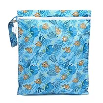 Bumkins Disney Baby Zippered Wet Bag, Finding Dory
