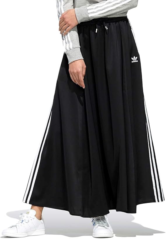 Amazon (アディダス オリジナルス) adidas Originals FL0039 WOMEN LONG SATIN SKIRT