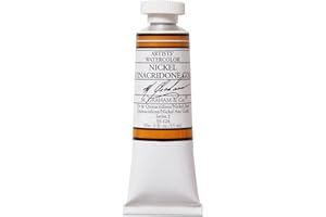 M. GRAHAM & CO. M. Graham 1/2-Ounce Tube Watercolor Paint, Nickel Quinacridone Gold