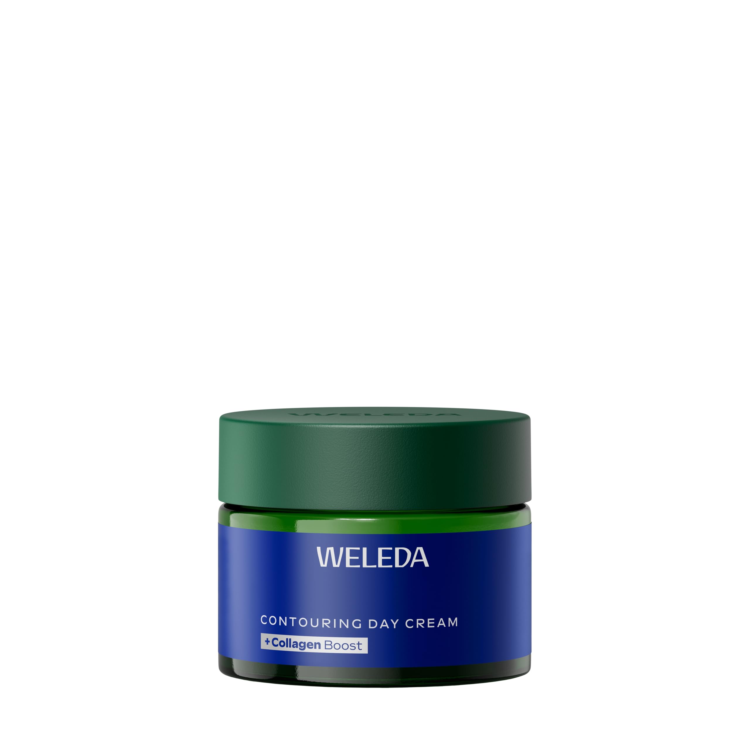 Weleda Contouring Day Face Cream with Collagen Boost, Blue Gentian & Edelweiss, Moisturising Cream, Natural Collagen+ Active Complex, Reduces Wrinkles & Pigment Spots, Vegan, 40ml