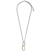 AllSaints Women's Signature Hexagon Twist Pendant Necklace