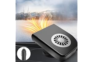 FIDENSIS 12V Windshield Defogger Defroster, 150W Portable Car Heater That Plugs into Cigarette Lighter
