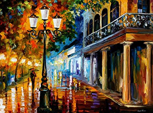 NIGHT TRANSFORMATION is an OVERSIZED, ONE-OF-A-KIND, ORIGINAL OIL PAINTING ON CANVAS by Leonid AFREMOV
