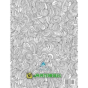 Garabatos: Libro De Colorear Para Adultos: Un regalo original antiestrés para colorear dirigido a hombres, mujeres, adolescentes y personas mayores .