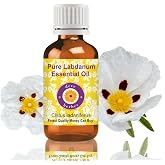 d&egrave;ve herbes Labdanum Essential Oil (Cistus ladaniferus) Pure | Viscous Texture | Rich Aroma | Unisex | All Skin Types | for External Use Only | Natural Extract | Steam Distilled 10ml (0.33 oz)
