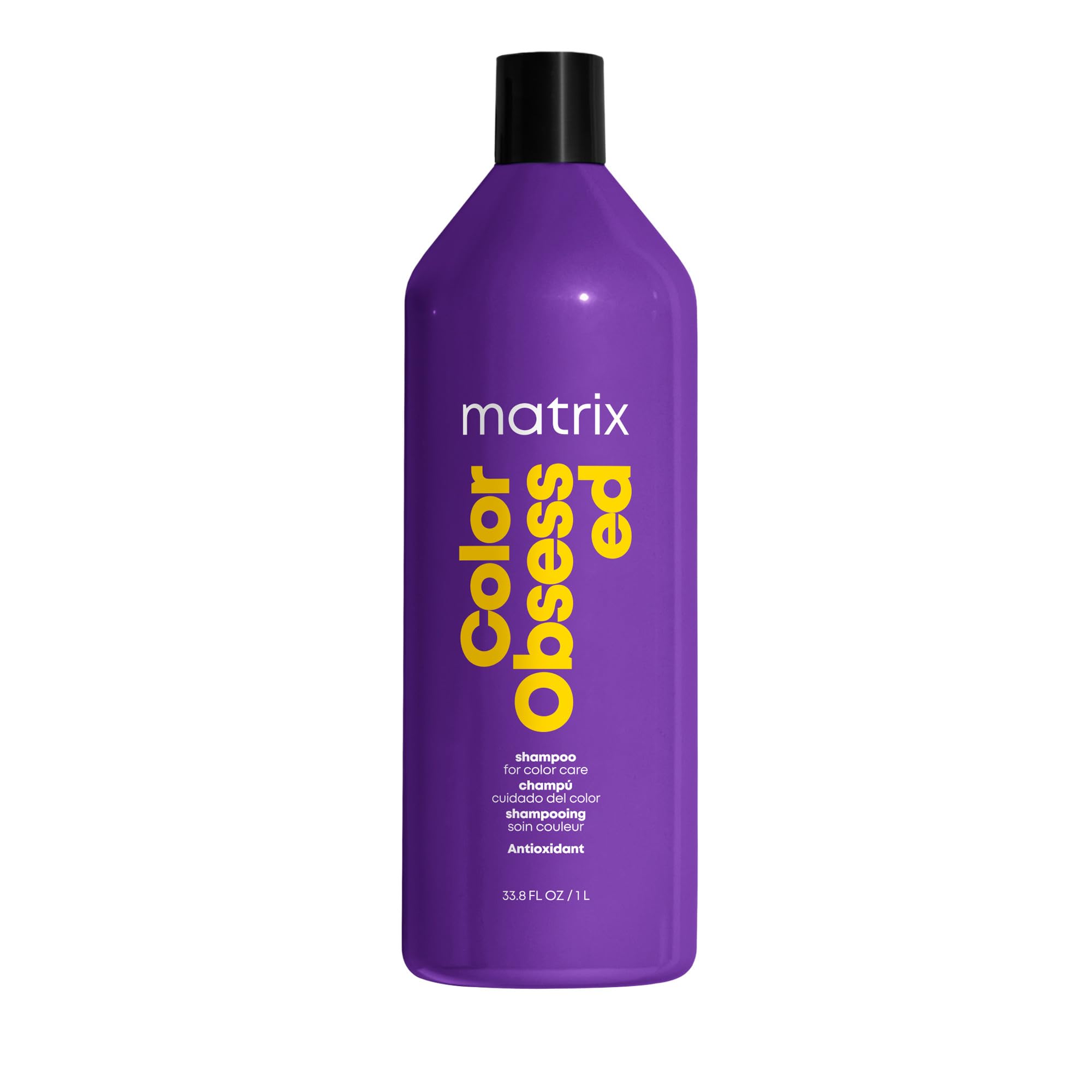 Photo 1 of Matrix Color Obsessed Antioxidant Shampoo | Enhances Hair Color, Protects Color Vibrancy & Prevents Fading | For Color Treated Hair | Cruelty Free | Salon Shampoo | Vegan