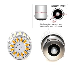 PHINLION BAU15S PY21W 7507 Amber Yellow LED Turn