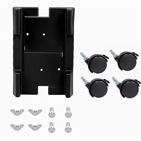 Fieuocs Otros móvil de Escritorio del Ordenador Floor Caja de laminación Ruedas Ajustable del sostenedor Ancho Torre PC (Negro),Puedo Hacerlo (Color : Negro)