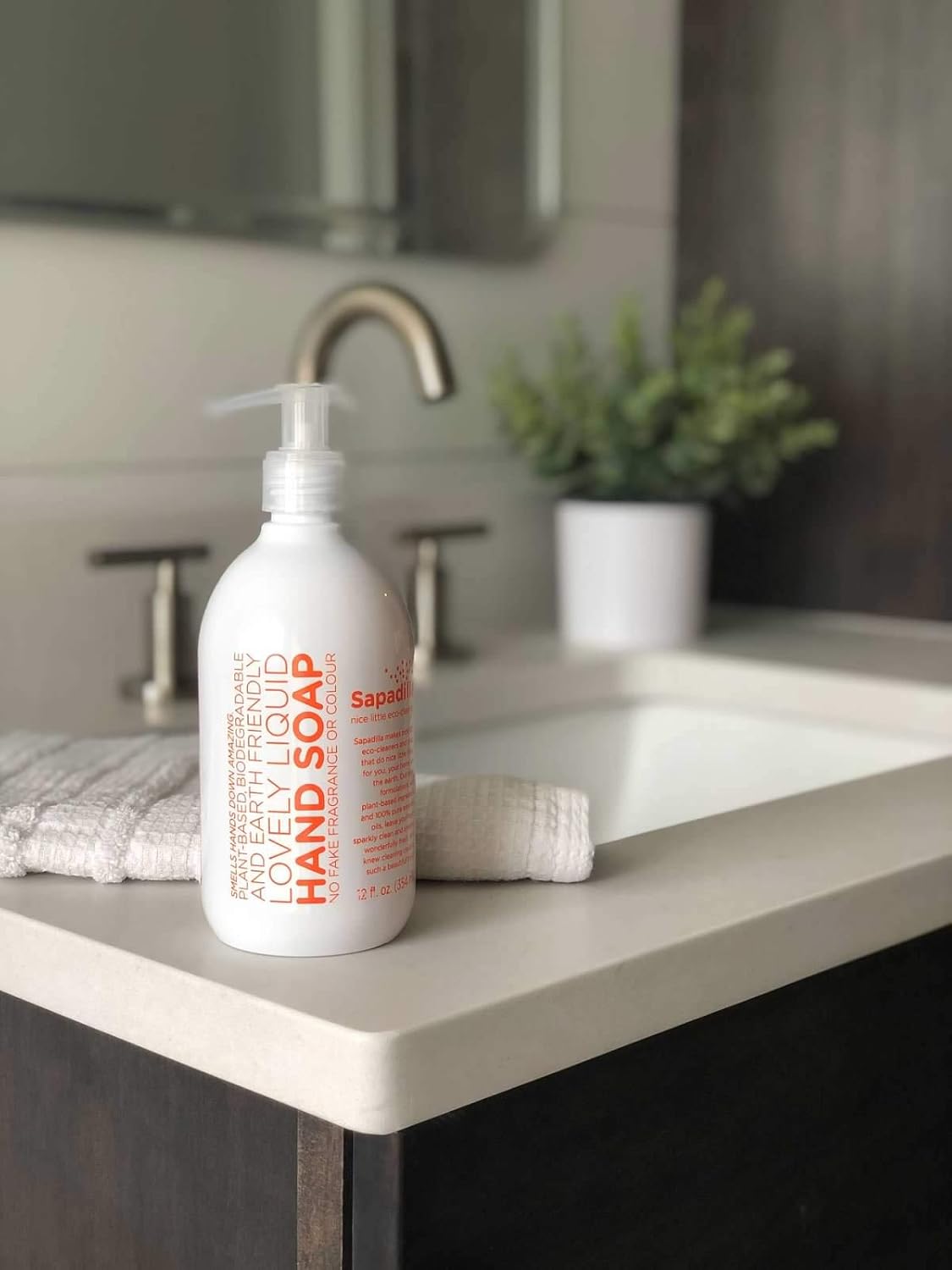 Sapadilla Rosemary + Peppermint, Grapefruit + Bergamot, Sweet Lavender + Lime Hand Soap, 12 Ounce 3 Pack: Home Improvement