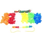 TickiT 9243 Translucent Jumbo Lacing Beads (Pack of 192)