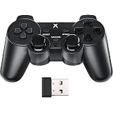 DOYO Wireless PC Gaming Controller, Dual-Vibration Steam Joystick Gamepad Computer Game Controller for PC Windows 7/8/10/11