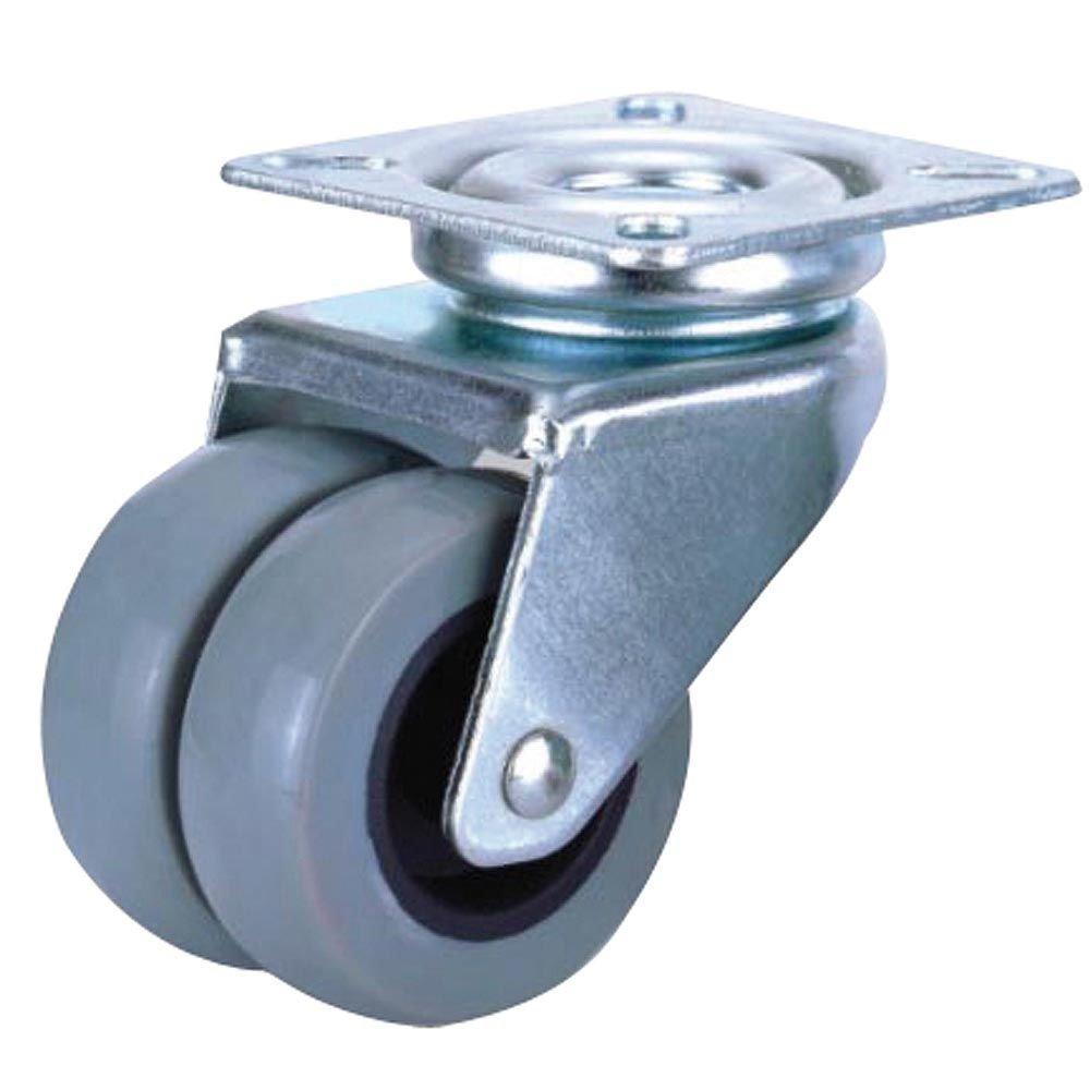 WOLFPACK LINEA PROFESIONAL 11110825 Domestic Wheel Double Polyamide Grey Plate 50 mm, 3600 W, 220 V, 50 mm